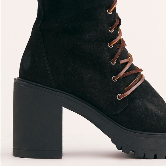 Free People Dylan Lace Up Boot - Picture 3 of 12